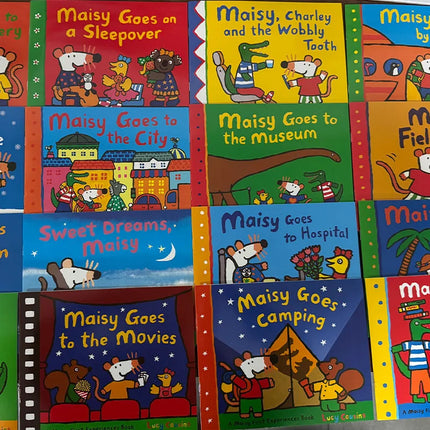 16 Books/Set Maisy Mouse First Experiences English Picture Books Kids Early Education Storybook Children Learning Reading Books