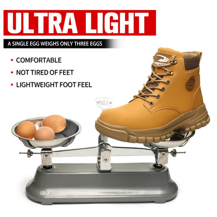Steel Toe Safety Shoes for Men Women / Chaussures de Sécurité à Embout d'Acier Homme Femme