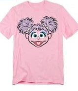 Sesame Street Toddler Boy Girl 4 Pack T-Shirts Elmo Oscar Big Bird Cookie Monster Cute Cartoon Character, Soft Stretchy Fabric