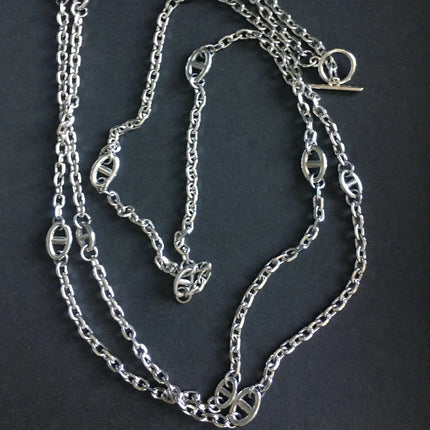 Hot sale 80, 150cm stainless steel couple necklace, multi-functional, fashionable, multi-layer bracelet, same style for men and women
