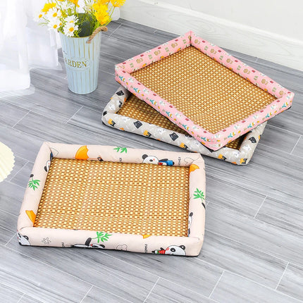 Dog And Cat Ice Cushion Summer Small And Medium Cat Sofa Cool Wear Pads Pet Bed Comfortable Wear-Resistant Pads Pet Supplies
