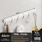 White 6 hooks