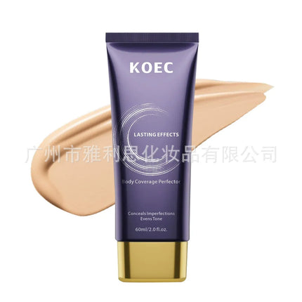 60ml KOEC Long-Lasting Effects Body Coverage Perfector Cream Moisturizing Waterproof Conceal Imperfection Tattoo Even Skin Tone