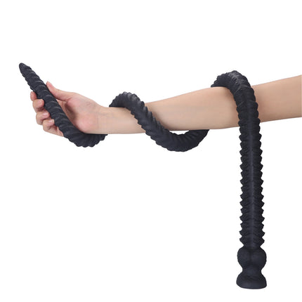 New 100cm Super Long Butt Plug Soft Thread Large Anal Whip In-Depth Anal Dildo Masturbator Anal Stimulator Sex Toy For Men Women
