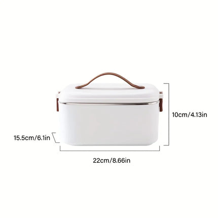 1.8L Electric Lunchbox Food Heater Car And Home Use Portable Lunch Heater  Stainless Steel Portable Food Warmer,