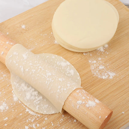 Solid Wood Rolling Pin Noodle Pasta Dumpling Skin Household Rolling Noodle Biscuit Fondant Stick Kitchen Cooking Baking Tool