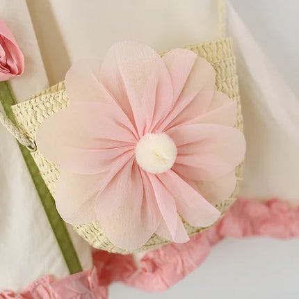 Newborn Baby Girls Dress Casual Sleeveless Floral Dresses for Baby Girl Clothing 1st Birthday Princess Party Dresse 0-2 Years
