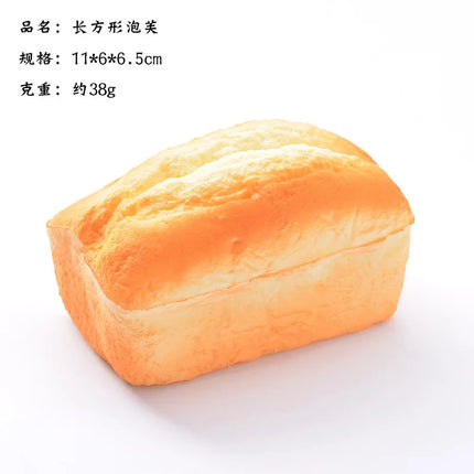 Artificial Bread Pressure Reliever Knead Stress Reliever  toy Fake Food Photography Prop Window Cabinet Model fidget toy gifts