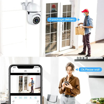 8MP Wifi Camera Wireless IP Surveillance Camera Video Monitor Night Vision Human Tracking Two-Way Audio Smart Home Baby Monitor