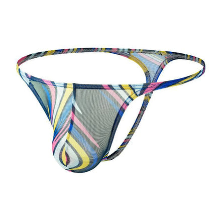 Men Print Thongs G Strings Briefs Sexy Accessories Hot Underwear Low Rise Bikini Sissy Pouch Hot Lingiere Breathable Underpants