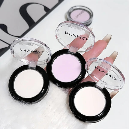 White Matte Highlighter Pink Purple Blush Palette Powder Eyeshadow Waterproof Lasting Face Contour Brightening Makeup Cosmetics