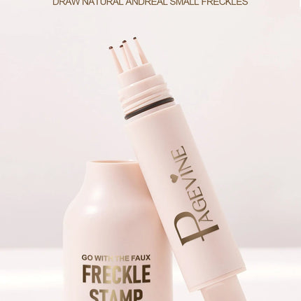 Facial Freckle Stamp Pencil Natural Make Up for Freckles Dark Spots Moles Concealer Feminine Contour Waterproof,not Easy To Fade