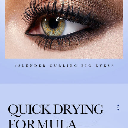 5D Waterproof Mascara Lengthens Eyelashes Extension Black Silk Fiber Mascara Female Makeup Cosmetic Waterproof Mascara