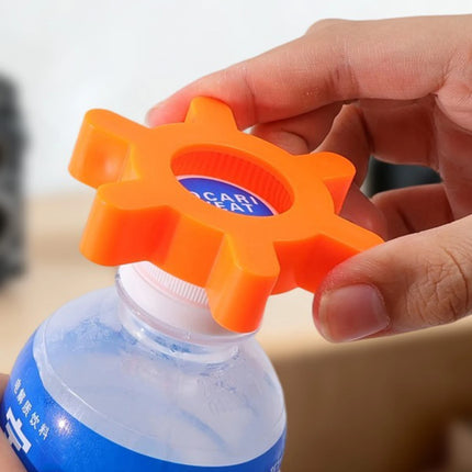 1-3pc Multi-function Bottle Cap Opener Portable Plastic Soda Rotary Bottle Opener For Picnicking Camping Bar Kitchen Opener Tool