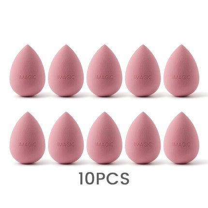 IMAGIC Makeup Sponge 10 Pcs Wet And Dry Puff Professional Soft Makeup Puff Sponge Ultra-High Quality Bigger Combination Packages