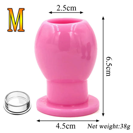 Hollow Butt Plug SM Enema Speculum Anal Trainer Anus Expander Anal Dilator Anus Cleaning BDSM Toys Buttplug Sex Toys For Women