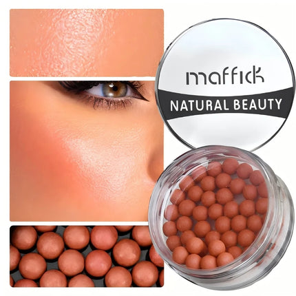 Matte Natural Temperature Change Powder Blusher, Lip And Cheek Dual-Use, Durable Natural Powder Blusher Cream