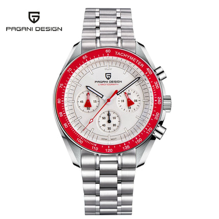PAGANI DESIGN 2026 New V5 PD1701 Men's Watches Luxury Quartz Watch Men Sport Speed Chronograph AR Sapphire glass 100M Waterproof