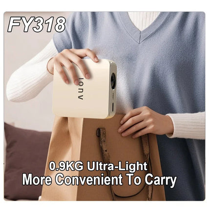 Nouveau projecteur portable domestique 35000Lumens Moive projecteur de lumière du jour Android 11.0 projecteur intelligent 8K dé
