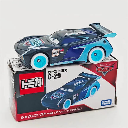 Takara Tomy Cars Lightning McQueen Jackson Storm Alloy car model die-casting collection gift giving classic children's gift toys
