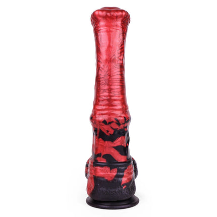 FAAK Fantasy Large Horse Dildo Sucker Silicone Multi Color Penis With Testis Sucker Female Masturbator Anal Plug For Women Men