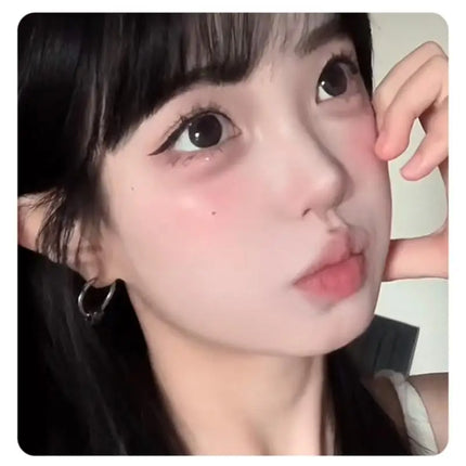 "1Pc HERORANGE Iron Box Cheek Blush Mineral Powder Long-Lasting Facial Contour Tint Single Color Cosmetics Blush Palette
