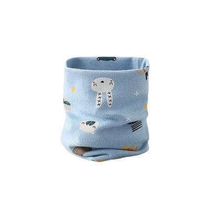 0-12years Winter Kids Scarf Cotton Children Warmer Neck Scarf Baby Neckerchief Cute Scarf Soft Neck Collar Children´s Scarves