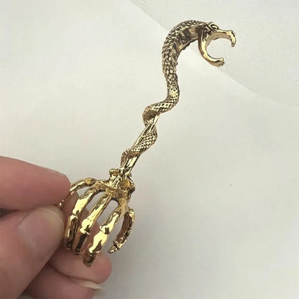 1PC Cigarette Holder Rack Dragon Ring Finger Clip Smoke Cool Gadgets for Man Gift Smoking Accessory Cigarette Smoker Tool Metal