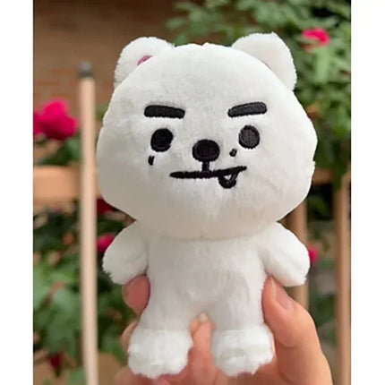 New 10cm JUNGWON Plush Pendant Kawaii JAKE HEESEUNG Jay Cos Animal Mini Stuffed Doll Keychain Toy For Fans Gifts