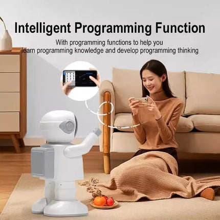 Program Dance Robert Children Toy Cute Robot Electron Astronaut Music Toys Phone APP Bluetooth Remote Control Kids Gift