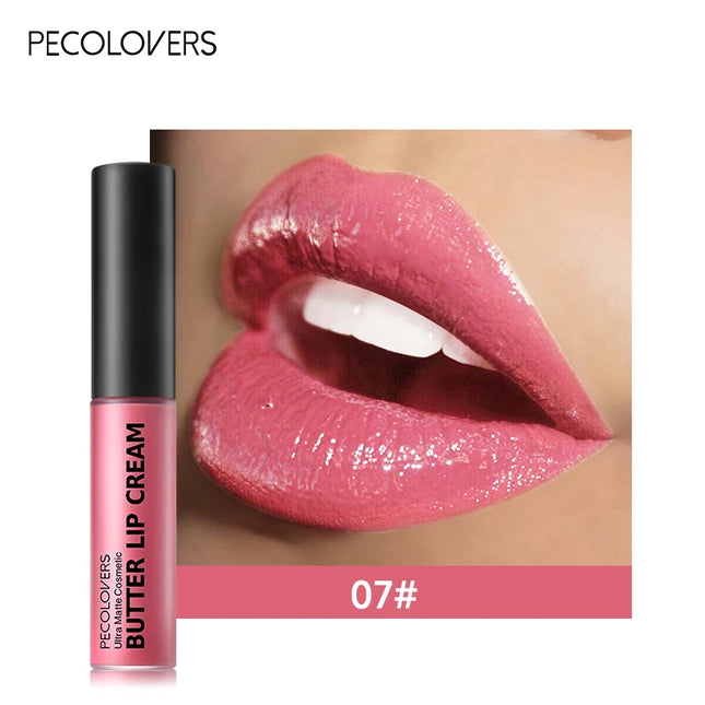 20 Colors Waterproof Matte Nude Lipstick Lipkit Pigment Dark Red Long Lasting Lip Gloss Women Makeup Lipgloss