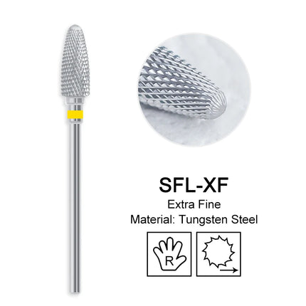 Nail Drill Bits Carbide Large Cone Electric Milling Cutter Gel Polish Remover Grinding Tools DIY Accessories Supplies