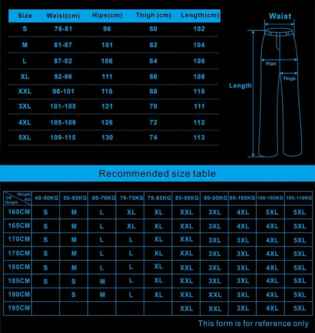 Men's Tactical Cargo Pants Classic Outdoor Hiking Trekking Men Tactical Joggers Pants Military Multi Pocket Trousers