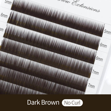 Eyebrow Extensions No Curl 0.07 thickness High Quality Natural Look Professional Makeup Tools