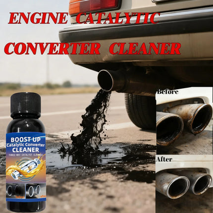 Catalytic Converter Cleaner Engine Boost Up Carbon Removal Reduce Fuels Consumption Engine Accelerators For Diesel Car Universal