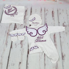 purple white / newborn