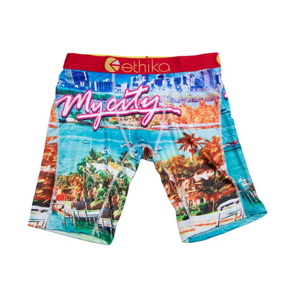 ETHIKA 1Pcs Men Underwear Boxers Breathable Mesh Crotch Mens Panties Plus Size S-3XL Man Swimming Underpants Men's Boxers Shorts