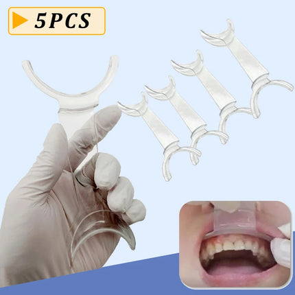 5PCS Dental Double Head Lip Retractor Upper and Lower for Intraoral Cheek Access in Adults and Children Mouth Opener Tool