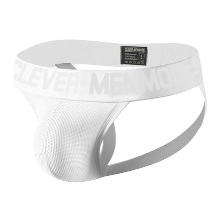 Sexy Thong Men Mesh Panties Jockstrap Buttocks Underwear G String Penis Pouch String T Back Erotic Lingerie Underpants