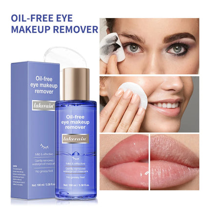 Gentle Makeup Remover Waterproof Formula Effectively Cleans Mascara Eyeliner Pigmented Eyeshadow And Brow Pomade