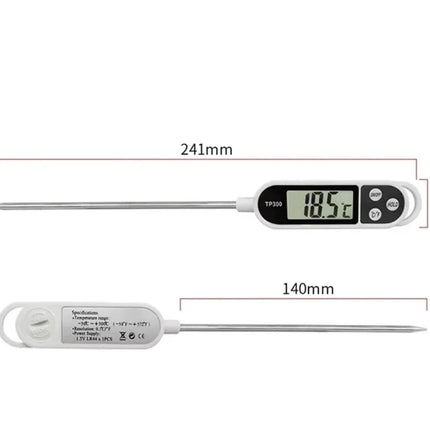 1PCS Food Thermometer TP300 Digital Kitchen Thermometer For Meat Cooking Food Probe BBQ Electronic Oven Kitchen Tools Portable