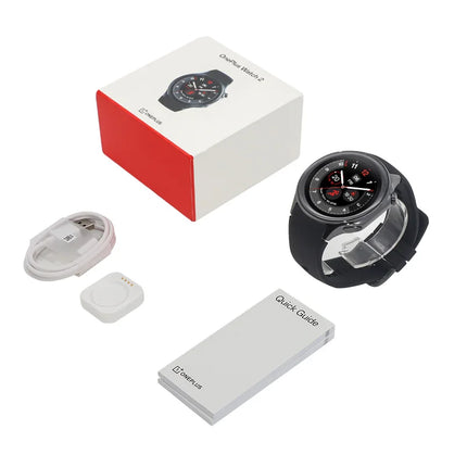 Global Version OnePlus Watch 2 Smart Watch 2GB RAM 32GB ROM 1.43'' AMOLED Display Google Wear OS 4 Dual Frequency GPS NFC Watch