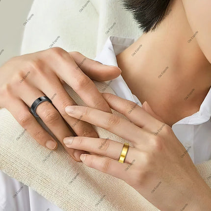 2026 Smart Ring Blood Pressure Heart Rate Sleep Monitoring Smart Ring IP68 & 5ATM Waterproof Multi-sport Mode Smartring Man Wome