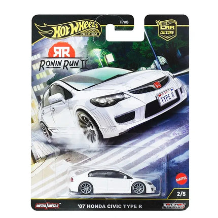 Hot Wheels Premium 2025 FPY86 Ronin Run 2,Japan Historics 5 Car Culture,1:64 Scale Diecast Model,Collectible Toys Gift for Kids