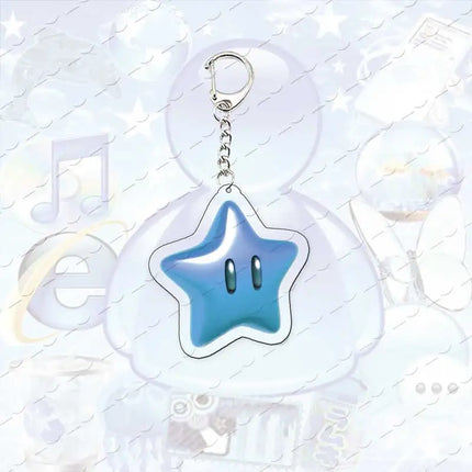 Y2K frutiger aero Keychains For Accessories Bag Charm Acrylic frutiger aero Keyrings Pendant Jewelry Fans Friends Giftr