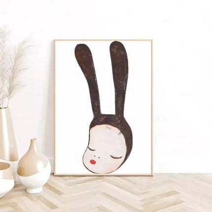 Y-Yoshitomo Nara Art Lovely melancholy Poster  HD sticky wall waterproof home living room bedroom Dorm bar aesthetic decoration