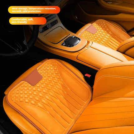 For VW Volkswagen POLO Tiguan R line Rline Flannel Car Seat Cushion, Non-Slip All-Season Auto Cushion Pad
