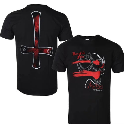 Mercyful Fate Graphic T-Shirt Casual Cotton Unisex Women Men Oversized Short Sleeve Fashion Casual Retro Street Y2k Hip Hop Tee