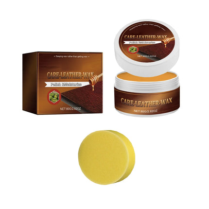Beeswax Leather Care Wax Repairs Scratches Cracks Removes Stubborn Dirt Prevents Cracking Leather Refurbishment Polishing Paste