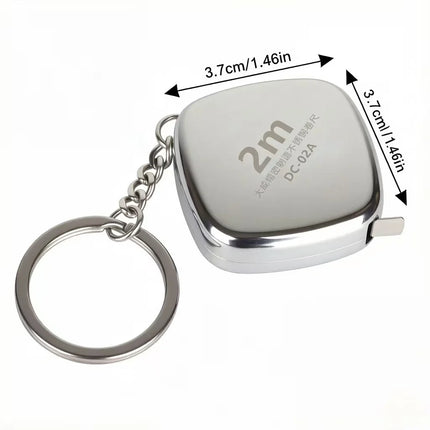 Mini 2m small tape measure keychain; mini tape measure; gift ruler; waist measurement tape